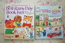 41473/洋書絵本 リチャード・スケアリー 4冊セット Richard Scarry 1960-1970年代発行 Best Word Book Best Rainy Day Book Ever_画像10