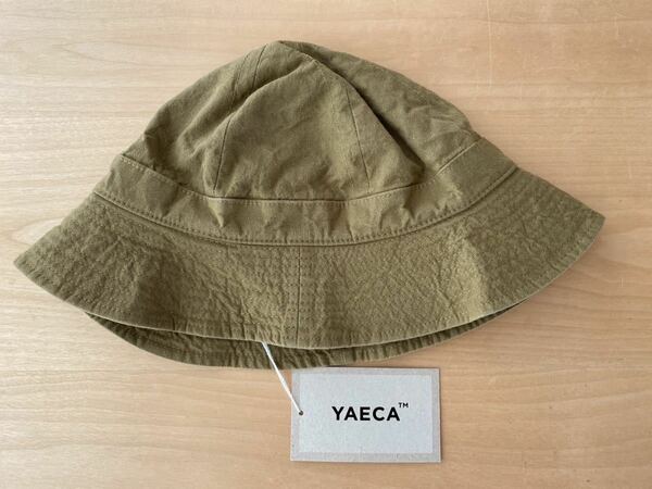 【新品未使用タグ付き】YAECA WRITE HAT ハット OLIVE オリーブ　サイズ：SMALL MODEL No.15908 UNISEX ユニセックス ヤエカ 日本製