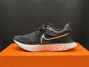 【中古】ナイキ ウィメンズ リアクト インフィニティ ラン フライニット 2 NIKE W REACT INFINITY RUN FK 2 24.5cm 箱付き