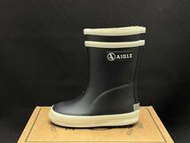 【美品】エーグル ベビー フラン AIGLE BABY FLANC レインブーツ RAIN BOOTS 14.0cm 箱付き_画像1