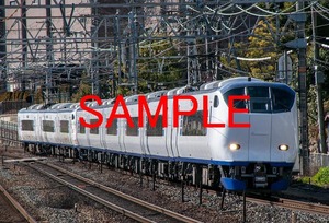 Ｄ-５B【鉄道写真】Ｌ版１枚　２８１系　特急はるか　東海道本線　京都線