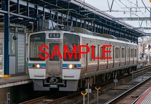 Ｄ-５A【鉄道写真】Ｌ版３枚　JR四国　6000系電車
