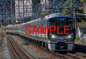 Ｄ-５B【鉄道写真】Ｌ版４枚　２２７系　東海道本線　神戸線
