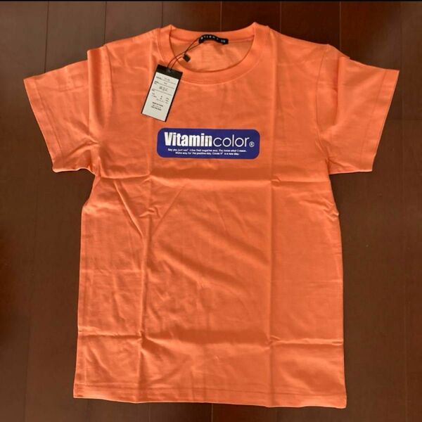 新品タグ付き 　170 シスキー　オレンジTシャツ　ビタミンカラー