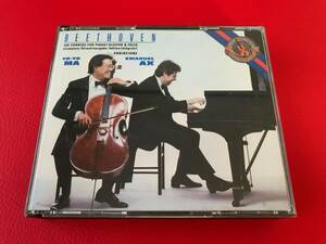 ◆EMANUEL AX＆YO-YO-MA(エマニュエルアックス＆ヨーヨーマ)/BEETHOVEN:THE SONATAS FOR PIANO&CHELLO/輸入盤２CD/M2K42446＃M16YY1