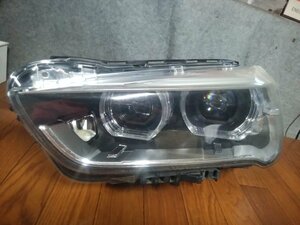 O#451 BMW X1 F48 DBA-HS20 平成28年2月　純正左ヘッドライト 90066522 ランプ