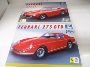 イタレリ 1/24 フェラーリ 250 SWB ベルリネッタ ジャンク ★ 1/24 フェラーリ275GTB ITALERI FERRARI フェラーリ 275G セットTB 