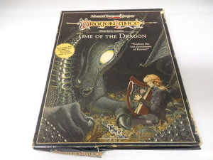 ドラゴンランス DRAGON LANCE TIME OF THE Dragon (英語) ジャンク