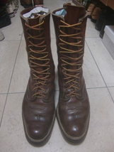 HATHORN BOOTS ハソーン ドレスステッチ USA ビンテージ 茶 US8程度 ホワイツ_画像2