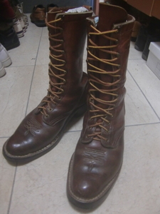 HATHORN BOOTS ハソーン ドレスステッチ USA ビンテージ 茶 US8程度 ホワイツ