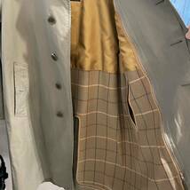 Burberry/soutein coller coat/khaki/men's/バーバリー/ステンカラーコート/カーキ/メンズ_画像5