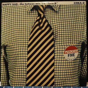 ★【PIZZICATO FIVE ピチカートファイブ】☆『HAPPY SAD -THE HOTWAX MIX-』7' ★