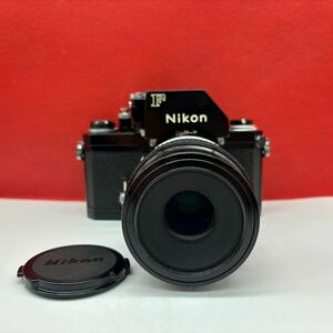 ◆ Nikon F フォトミック FTN フィルムカメラ 一眼レフカメラ ボディ Micro-NIKKOR 105mm F4 レンズ シャッターOK 現状品 ニコン 