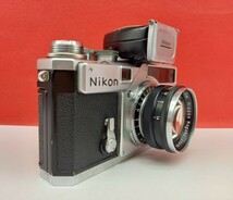 ■ Nikon S2 フィルムカメラ レンジファインダー ボディ NIKKOR-S F1.4 5cm レンズ 動作確認済 シャッターOK 付属品 ニコン_画像4