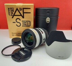 ■防湿庫保管品 Nikon ED AF-S NIKKOR 28-70mm F2.8 D レンズ AF動作確認済 カメラ ニコン 