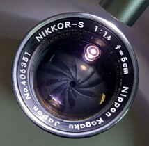 ■ Nikon S2 フィルムカメラ レンジファインダー ボディ NIKKOR-S F1.4 5cm レンズ 動作確認済 シャッターOK 付属品 ニコン_画像9