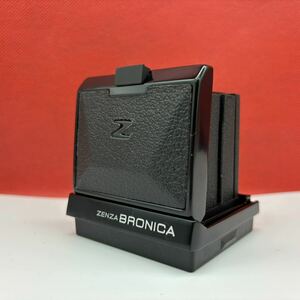 ◆ ZENZA BRONICA ウエストレベルファインダー ETR用 中判カメラ 付属品 ゼンザブロニカ