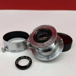 □ Leica Leitz Elmar 5cm F3.5 カメラ レンズ Lマウント ライカ