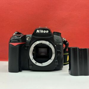 ◆ Nikon D7000 デジタル一眼レフカメラ ボディ シャッター、フラッシュOK バッテリー付属 ニコン