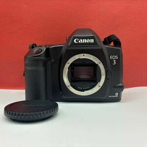 ◆ Canon EOS 3 一眼レフカメラ フィルムカメラ ボディ 通電確認済 動作未確認 キャノン