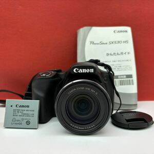 ◆ Canon PowerShot SX530 HS コンパクトデジタルカメラ 4.3-215.0mm F3.4-6.5 シャッター、フラッシュOK キャノン