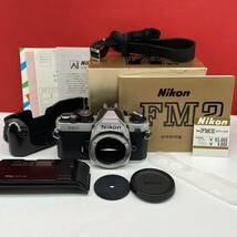 □ Nikon FM2N フィルムカメラ 一眼レフカメラ ボディ シャッター、露出計OK ニコン_画像1