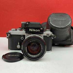 □ Nikon F2 フォトミック DP-1 フィルムカメラ 一眼レフカメラ ボディ NIKKOR-S.C Auto 50mm F1.4 シャッター、露出計OK ニコン