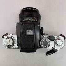 □ Nikon F2 フォトミック DP-1 フィルムカメラ 一眼レフカメラ ボディ Micro-NIKKOR 55mm F3.5 レンズ シャッター、露出計OK ニコン_画像5