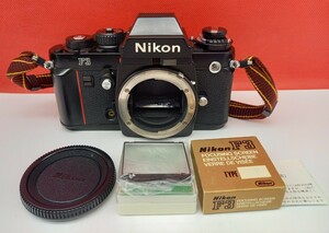 ■ Nikon F3 アイレベル ボディ 動作確認済 フィルム一眼レフカメラ シャッター、露出計OK ニコン 