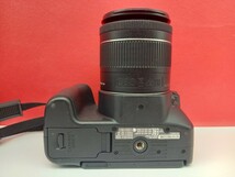 ■ Canon EOS KISS X9 ボディ ZOOM LENS 18-55mm F4-5.6 レンズ デジタル一眼レフカメラ 動作確認済 バッテリー 充電器 付属品 キャノン_画像6