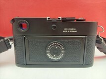 ■ Leica M6 ボディ ブラック フィルムカメラ 動作確認済 シャッター、露出計OK レンジファインダー ライカ_画像3