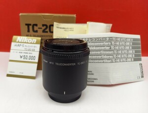 ■ Nikon AF-S TELECONVERTER TC-20E Ⅱ 2x テレコンバーター カメラ レンズ ニコン