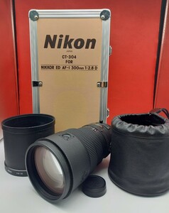 ■ Nikon AF-I NIKKOR 300mm F2.8 D ED カメラ レンズ 単焦点 現状品 ケース付き ニコン