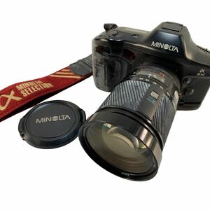 ★MINOLTA ミノルタ a 9xi 一眼レフカメラ AF LENS 28-135 AF ZOOM 28-135㎜ 1:4（22）-4.5 フィルムカメラ 中古品 管理J492