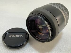 ★MINOLTA ミノルタ AF 100 SOFT カメラレンズ AF SOFT FOCUS 100㎜ 1:2.8（32）一眼レフ レンズフィルター付き 中古品 管理J491