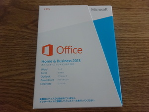 Microsoft Office Home & Business 2013 中古品　3