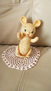 母の日 超レア アメリカ VTG スター社 1960年 STAR Co. ピンク バニー 卯 干支 ソフビ 人形 サン ラバー ラシュトン ちいかわ レトロ KAWS