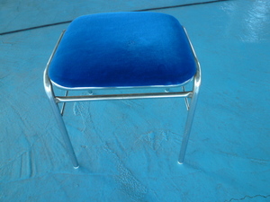 チェア 、イス、 椅子 、いす 、ブルー色、 おしゃれ、美品