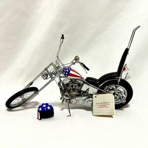 イージーライダー キャプテンアメリカ 1/10 フランクリンミント ハーレーダビッドソン EASY RIDER CAPTAIN AMERICA パンヘッド チョッパー