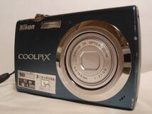 デジカメ Nikon COOLPIX S230 ダークブルー (10.0メガ) 3584 BT_画像1