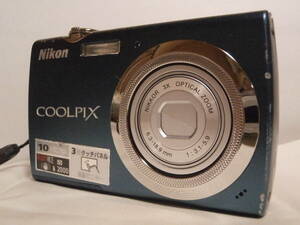 デジカメ Nikon COOLPIX S230 ダークブルー (10.0メガ) 3584 BT