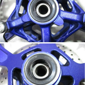 4★YZF-R25系フロントホイール228 純正.1WD.17×2.75 〔検索用〕RG10J.RG43J.2WD.YZF-R3.RH07J.RH13J.MT-03.MT-25.の画像8