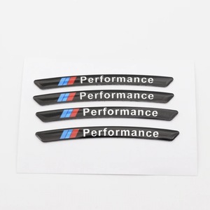 PERFORMANCE BMW ホイールデコレーションステッカー 4個セット アルミ合金 E46 E90 F30 F10 X5 X3シリーズ1 3 G30 G20 F11