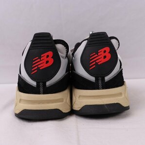 X-RACER ニューバランス 26.5cm/new balance 黒 ブラック 灰 グレー 赤 レッド 青 ブルー 中古 古着 スニーカー yy2803の画像2