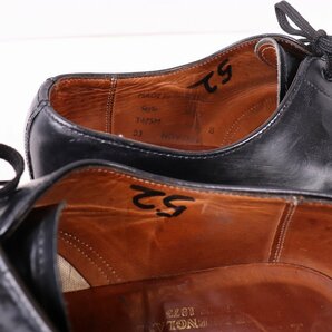 サンダース 8 / 26.5cm-27.0cm 位 ミリタリーダービーシューズ イングランド製 MILITARY DERBY SHOE SANDERS 英国製 ドレス 中古 ds4272の画像9