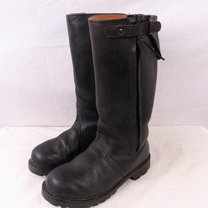  Jack boots 26.5cm rank inside boa steel less military Germany army engineer boots men's old clothes used eb1192