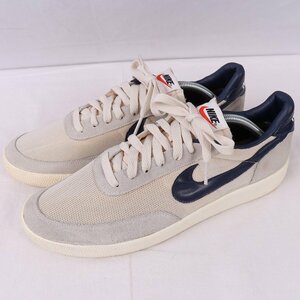 KILLSHOT VINTAGE 28.5cm /NIKE キルショット ヴィンテージ ナイキ 古着 中古 白 ホワイト ライトグレー 紺 メンズ スニーカー xx7990