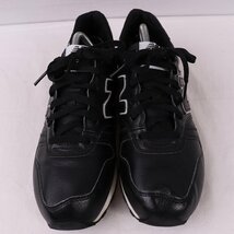 367 ニューバランス 28.0cm/new balance 黒 ブラック 白 中古 古着 スニーカー メンズ yy8746_画像3