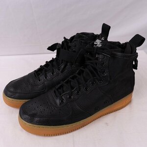 AIR FORCE 1 MID Special Field 29.0cm/NIKE エアフォース1 ミッド ナイキ 古着 中古 黒 ブラック メンズ スニーカーxx8009