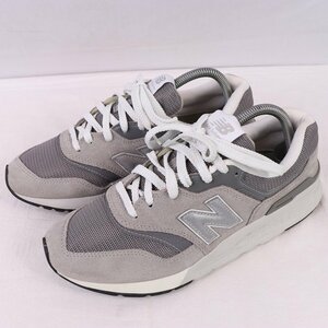 997H ニューバランス 26.0cm/new balance グレー 灰色 白 シルバー 中古 古着 スニーカー メンズ yy8828